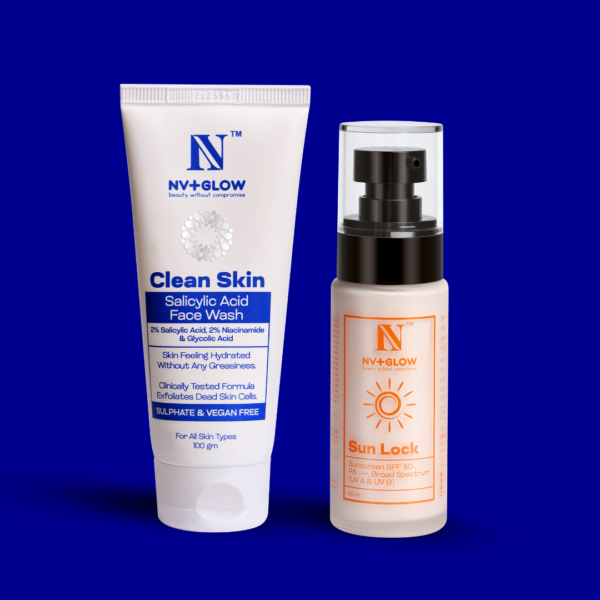 Daily Skin Protection Combo   Facewash + SPF